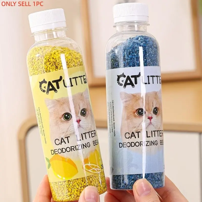 Cat Litter Deodorizing Beads, 1pc Dust-free and Non-sticky Pet Litter, Pet Odor Control Beads, Litter Box Odor Eliminator, Ideal Pet Lover Gift, Litter Deodorizer, Kitty Litter Deodorizer