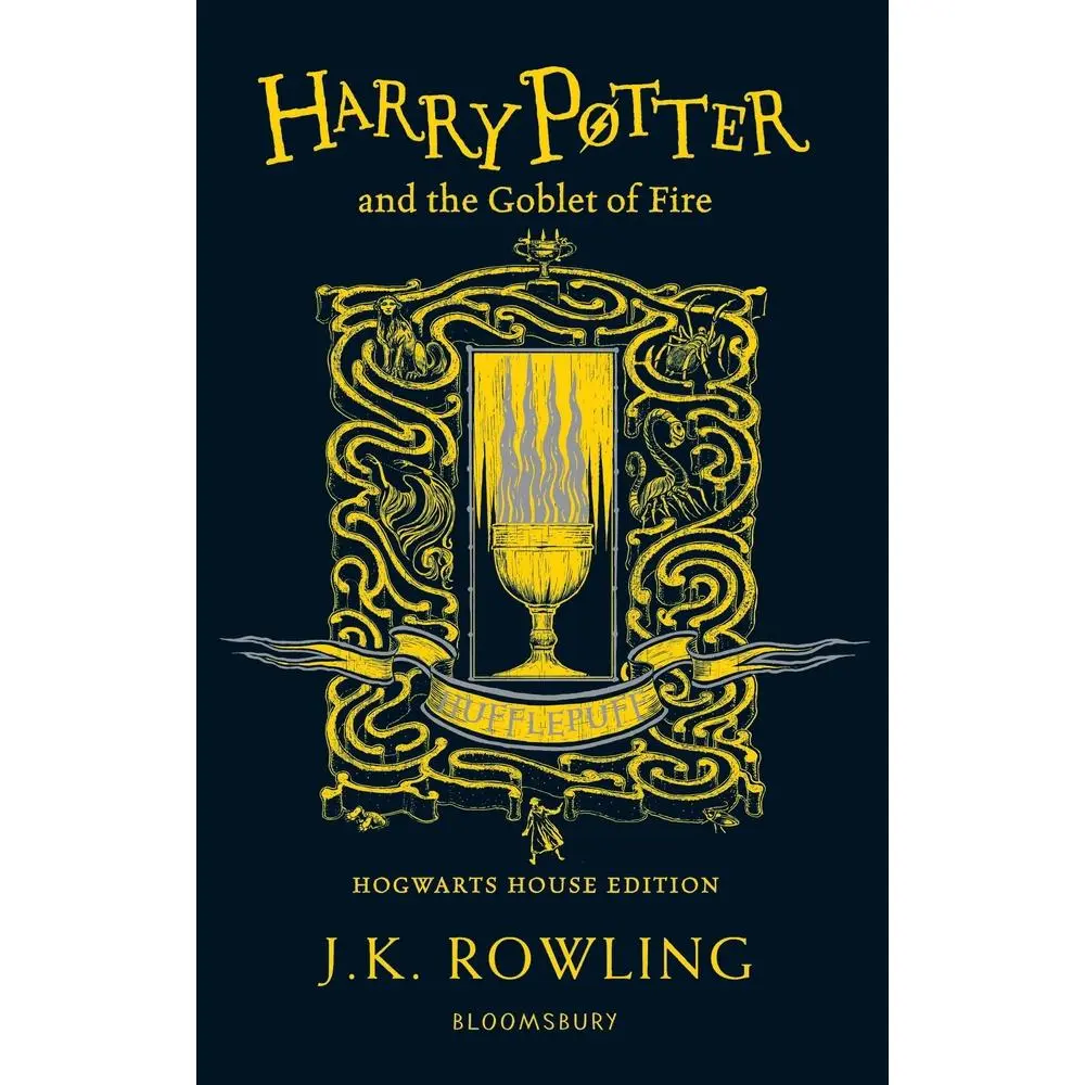 USED Book - Harry Potter and The Goblet of Fire - Hufflepuff Edition by Rowling  J.K. (Paperback) - english