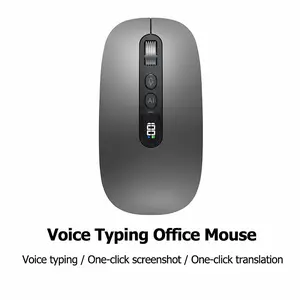 Wireless Mouse, Rechargeable Mouse, Portable Mobile Optical Office Mouse with 2.4G Receiver, Suitable for Notebook, PC, Computer, Gaming Items