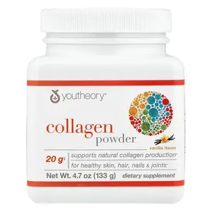 Youtheory Collagen Powder, Vanilla , 4.7 oz (133 g)