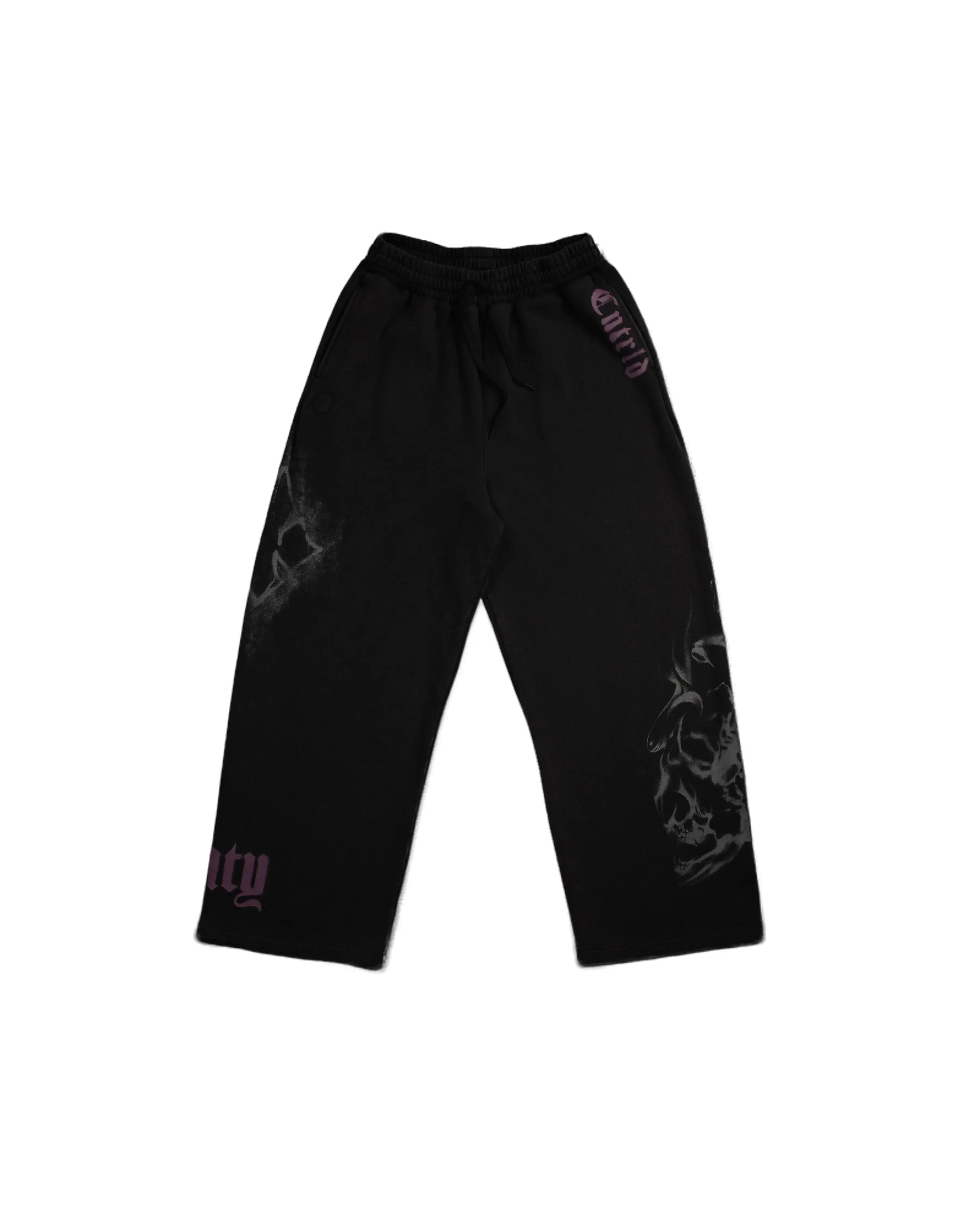Paranorman Purple Wide Leg Sweats