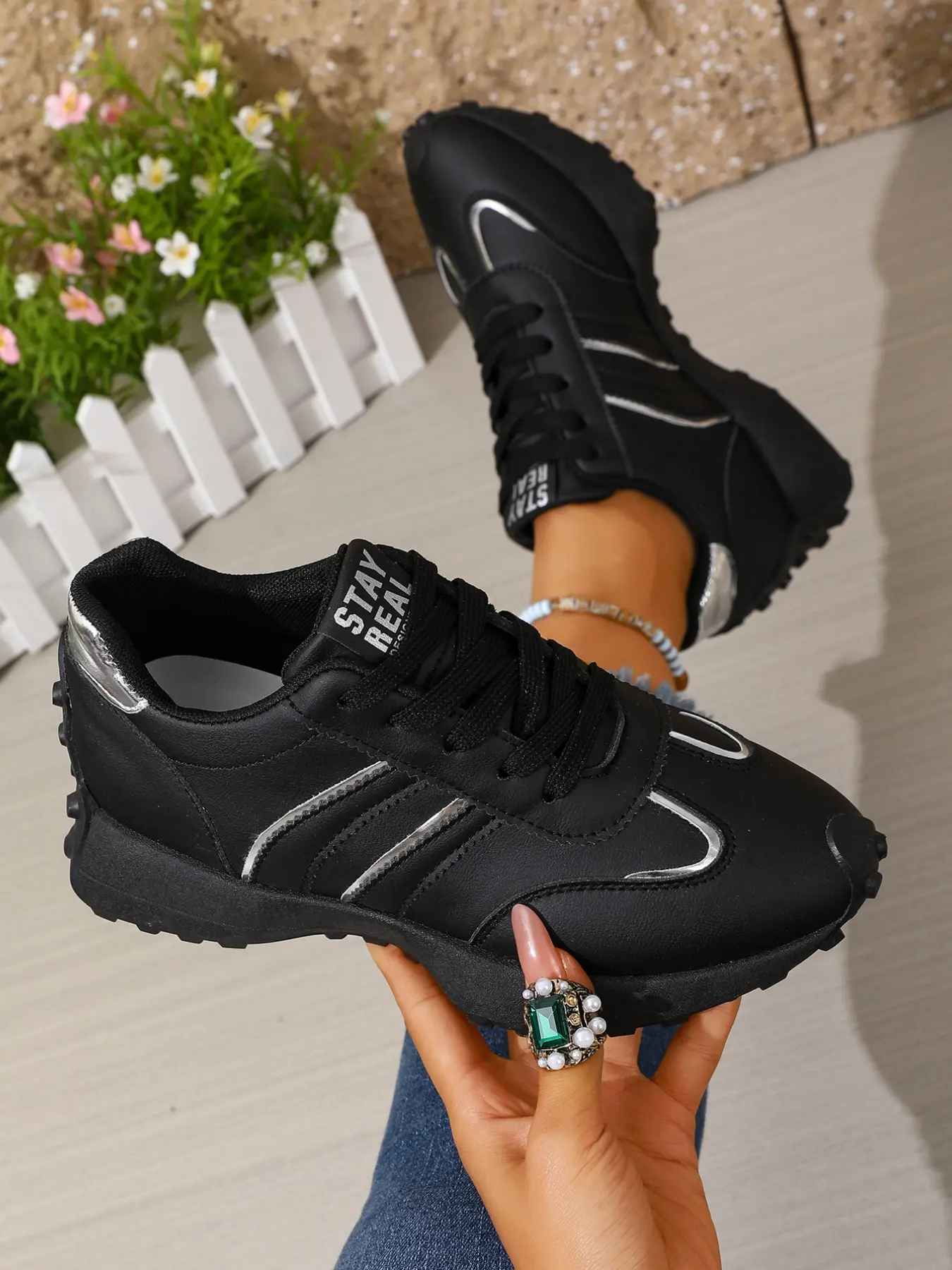 New Arrival Women's Dad Shoes, Dad Sneakers, Spring Fashion Agon Training Shoes, Inner Height Increase Thick Sole Sports Shoes, Stylish and Comfortable