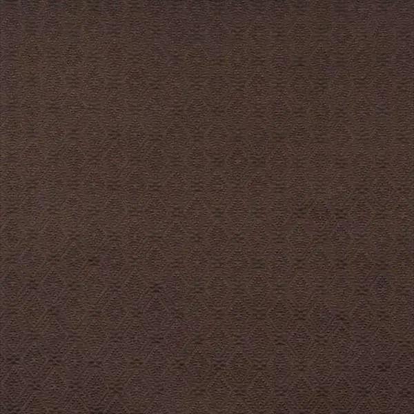 Heavy Upholstery Grade Cotton-Poly Fabric - 54 in. Wide Brown Diamond Jacquard Woven Textile for Soft Furnishings, Sewing Supplies, Heavy Fabric