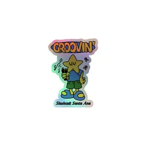 GROOVIN HOLOGRAPHIC STICKER