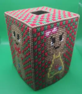 Christmas Gingerbread Tissue Box Cover
