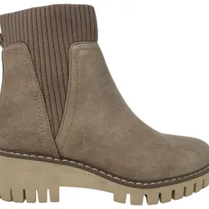 Sweater cuffed boot