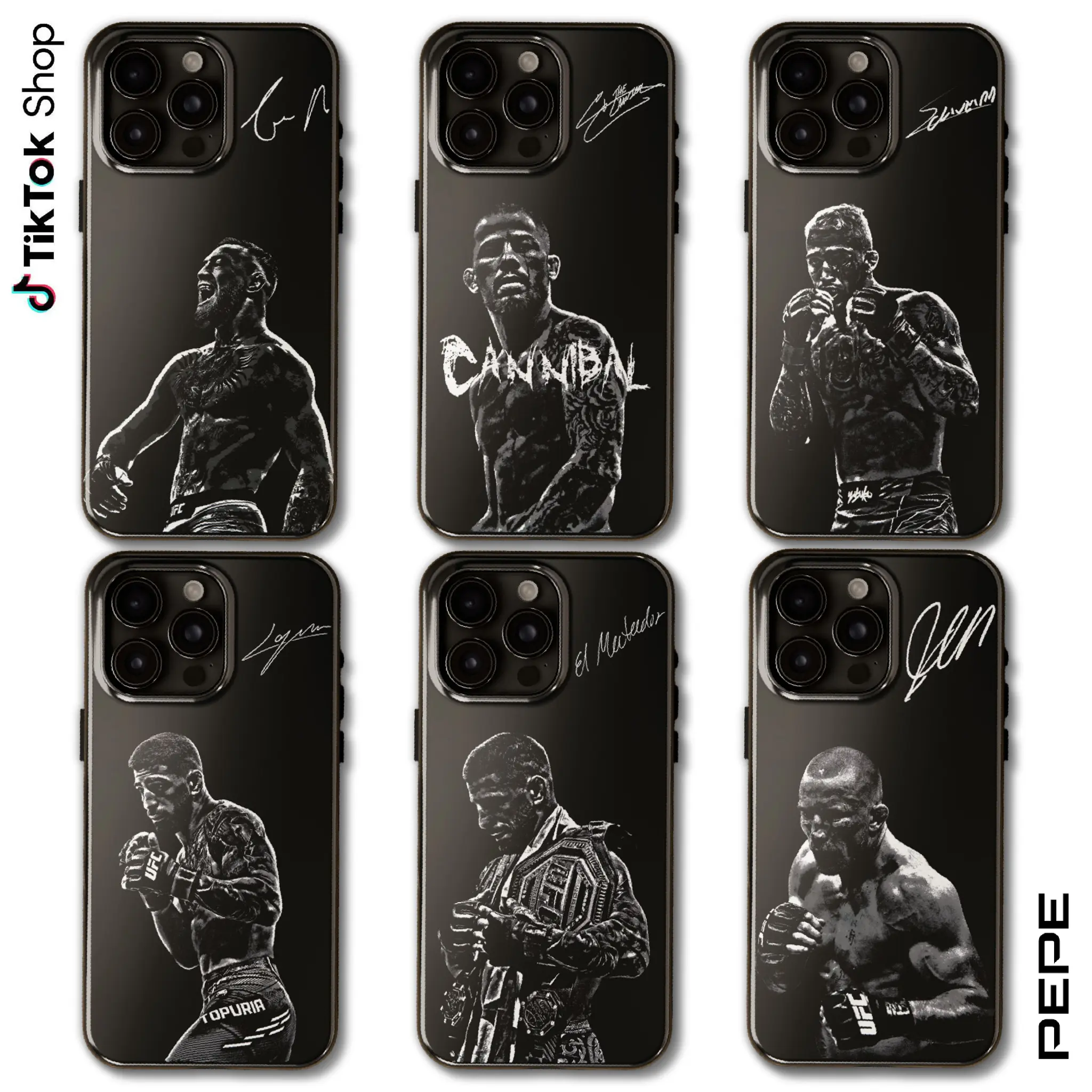 MMA All Legends Signature Phone Case, Legendary Fighters Collection, Iconic Fighters Black Phone Cover, Gifts For Fight Night Boxing, 17 Air Pro Max - TikTok Shop MMA All Legends Signature Phone Case, Legendary Fighters Collection, Iconic Fighters Black Phone Cover, Gifts For Fight Night Boxing, 17 Air Pro Max - TikTok Shop