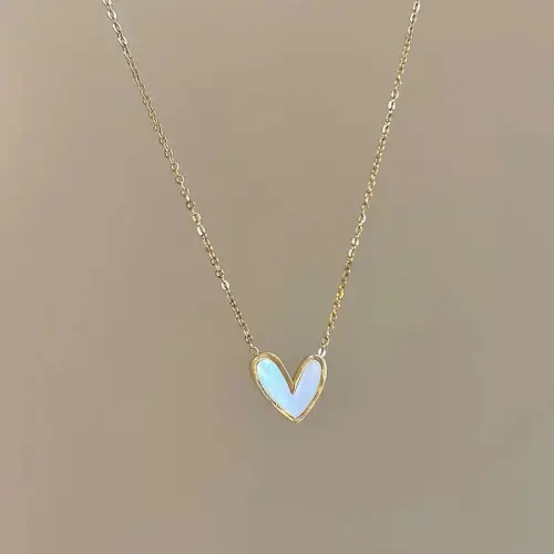 Golden Love Necklace   No Word Print, W