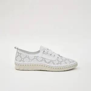 Emi White Women`s Summer Casual Moccasins