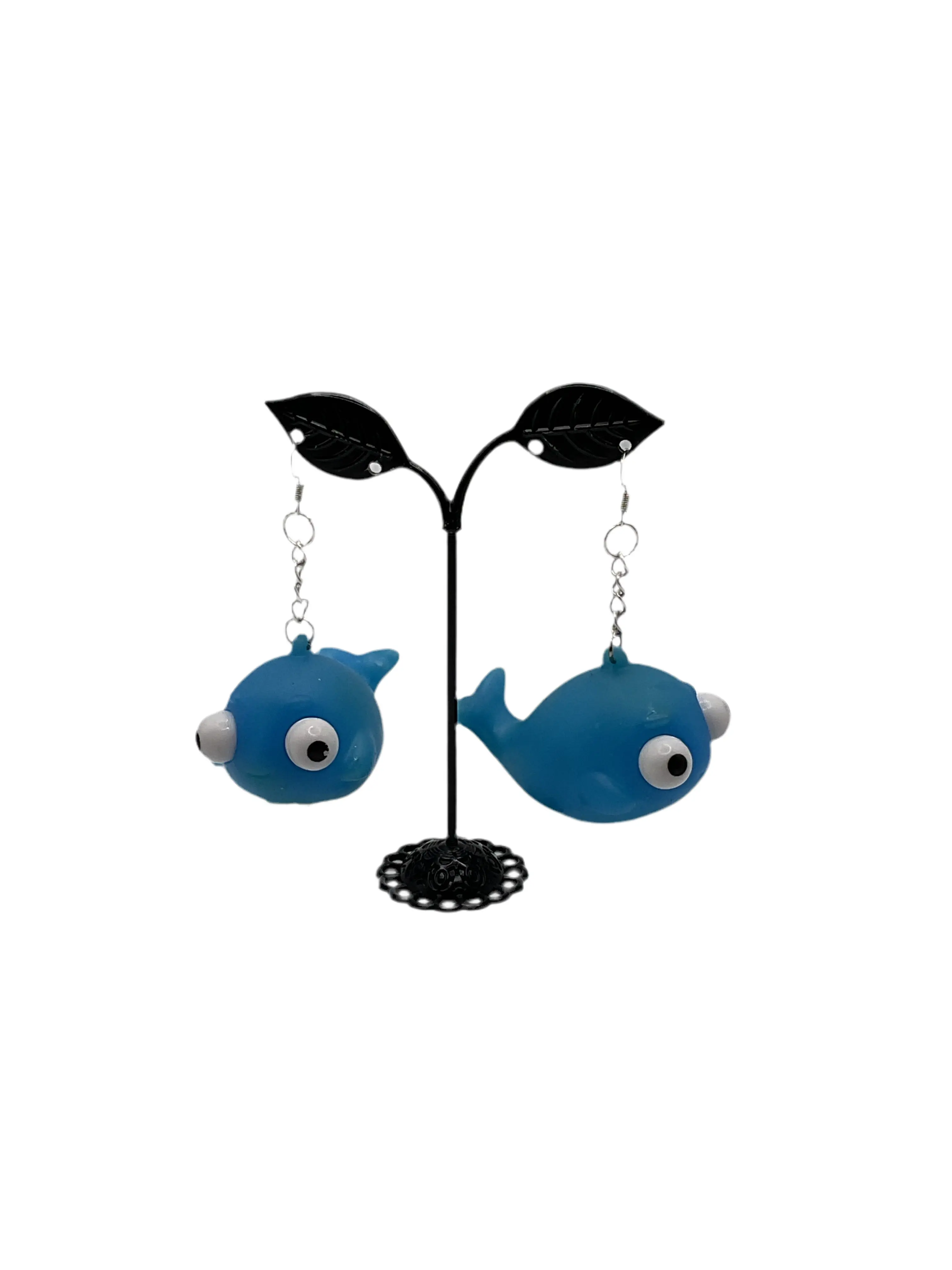 Blue Fish earrings