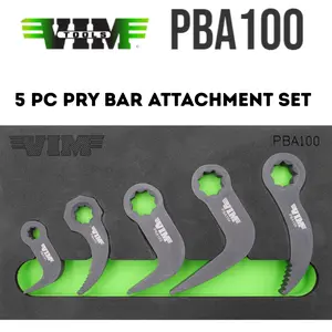 VIM 5 pc. Pry Bar Attachment Set