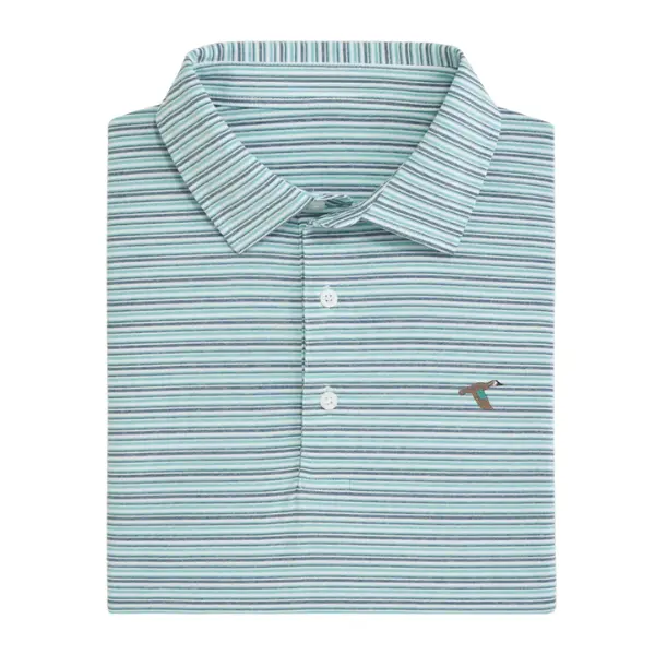 Men’s Juniper Signature Performance Polo – Short Sleeve Golf Shirt, Breathable Lightweight Athletic Polo Top, Premium Casual Sportswear for Everyday Style & Outdoor Activities