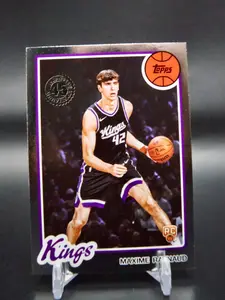 2025 Topps Basketball #80BK-85 Maxime Raynaud