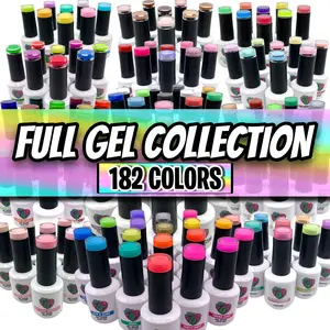 NAILZBYDEV FULL UV/LED GEL POLISH COLLECTION (1-182 COLORS) PART 1