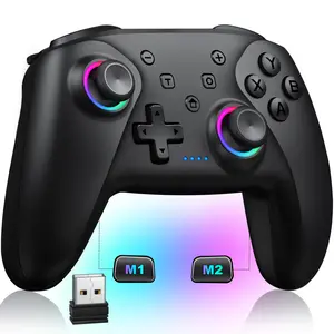 BEBONCOOL The controller is mainly suitable for Windows PC/Switch, and is compatible with Android/IOS system devices. The Hall analog trigger and Hall effect joystick provide precise control operations, with macro programming, Turbo