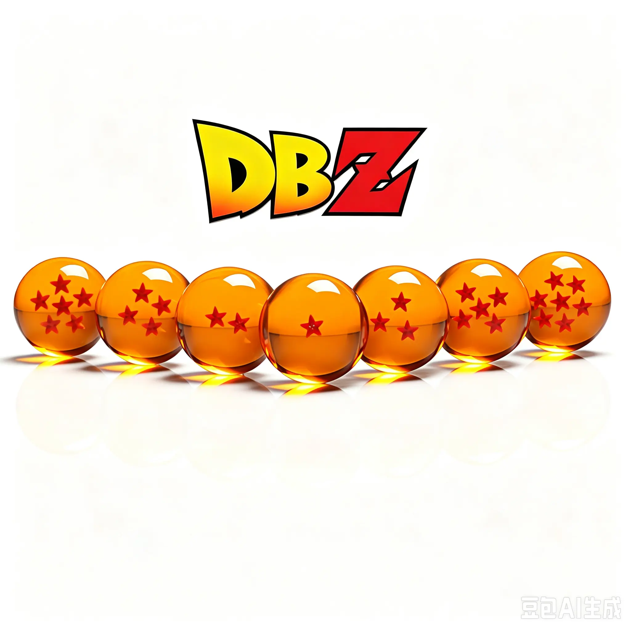 DBZ Fan Valentine's Day Gift for Boyfriend- 7Pcs 76CM Oversized Crystal Acrylic Seven  Star Balls with Exclusive Anime Gift Box- Collectible Set for Anime Enthusiasts - Figurine