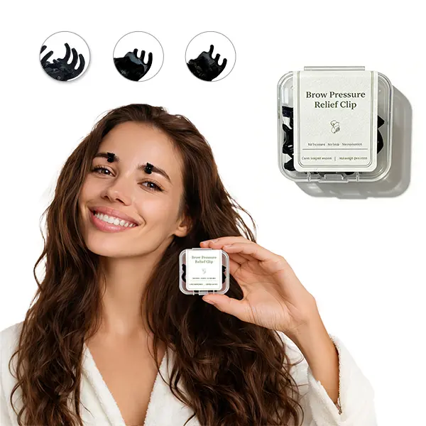 Migraine Relief Clips | Body Care | Gentle | Massage Clip | Lightweight & Reusable | Anxiety & Tension Relief | Adjustable Claw Grip Styling