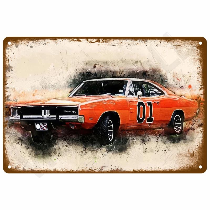 8x12inch  Vintage Room Decoration Home Decor Items Tin Signs Aesthetic Men Bedroom Metal Signs Retro Metal Plate Posters Wall Art Mural