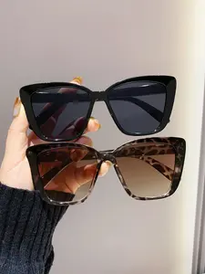 Women's Cat Eye Glasses, Fashion Daily Wear, Trendy Casual Sunglasses, Trendy Accessory for All Seasons, Comfortable Fit, Stylish Design, PC Material