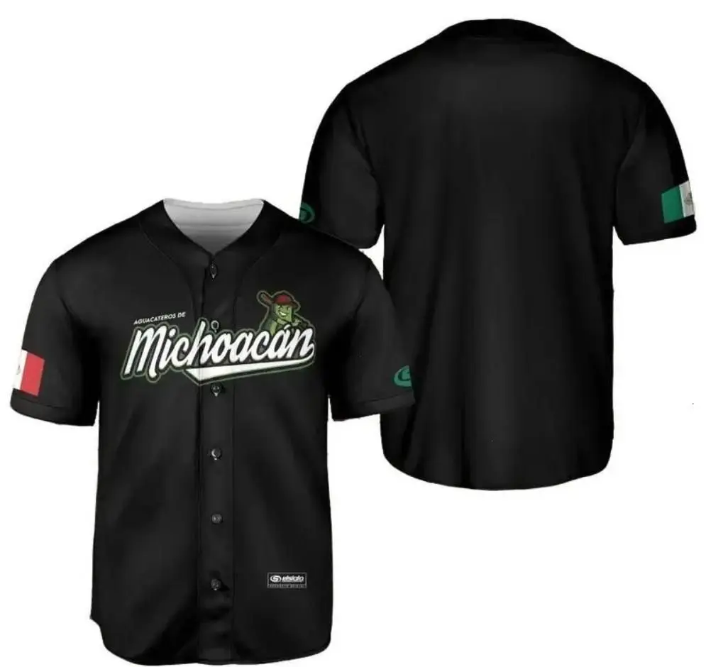 Michoacán Mexico Baseball Jersey, All Over Print Game Day Jersey