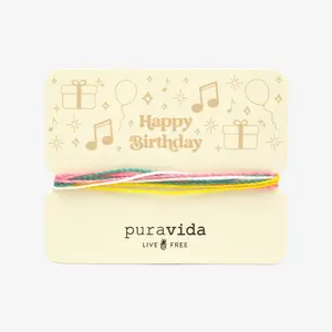 Happy Birthday Bracelet Card