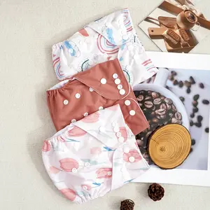 Three-Piece Diaper Pants Set Suitable for Babies 3-15kg, Comfortable and Absorbent Baby Nappies, Ideal for Daily Use