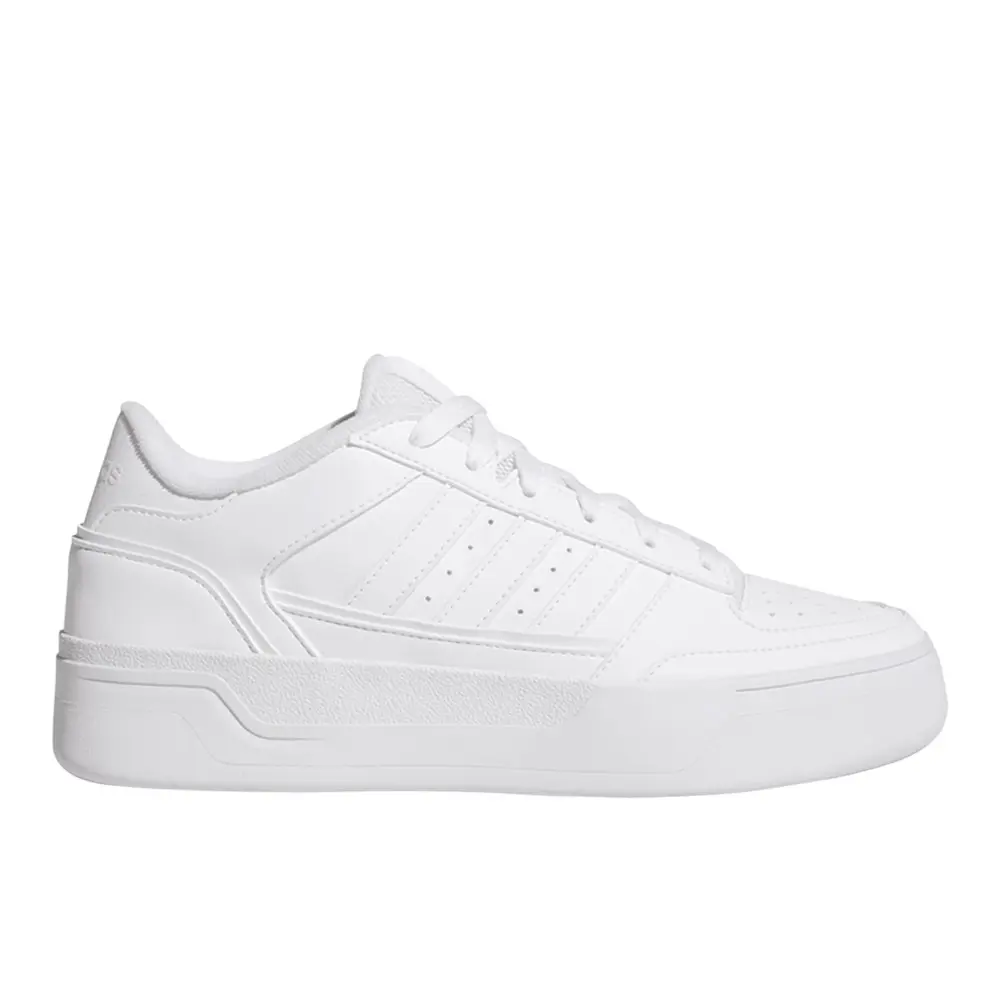 adidas Womens Break Start Bold Platform Sneakers Shoes Casual - White