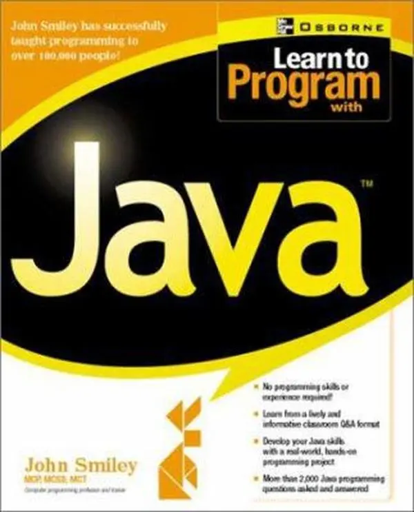 USED-Learn to Program with Java by John Smiley (Paperback)