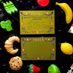 Fairytale Recipe Cards