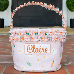 Easter Basket - Pink Carrots Easter Basket - Pink Carrots