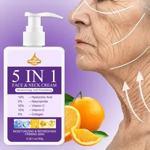 150g Face Neck Firming Tightening Cream, Hyaluronic Acid, Niacinamide, Vitamin C & E, Collagen, Moisturizer, Moisturizing, Hydrating, Moisture, Smooth Skin, Reduce Wrinkles