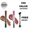 sacheu Sculpt & Blush | FREE Cheek & Contour Brush Included | Contour & Cheek STAY-N Duo | All-Day Waterproof Blush & Bronzer Set Glowing Makeup Cosmetics Products