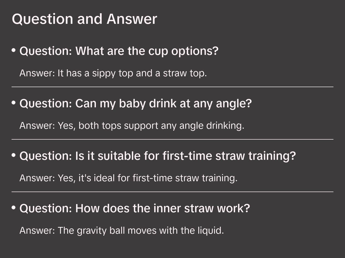 Baby Development Sippy Cup & Straw Cup - Perfect for Your Little One's Drinking Needs - Bottle, Drinkware