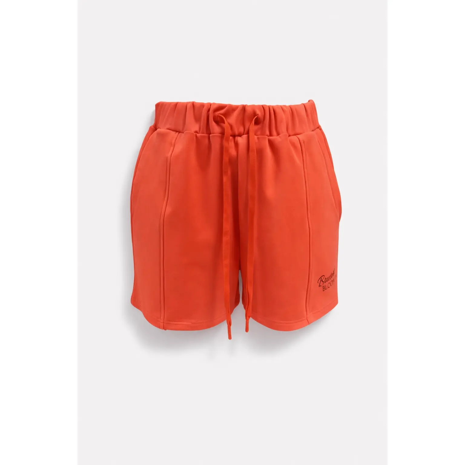 Women's Clementine Crush Shorts - Workout Bottoms with Stylish Unstoppable Fabric, Travel Essentials, Fitted, Style, Active, High-Waisted, Training, Bold Orange, Hiit Running, Bright