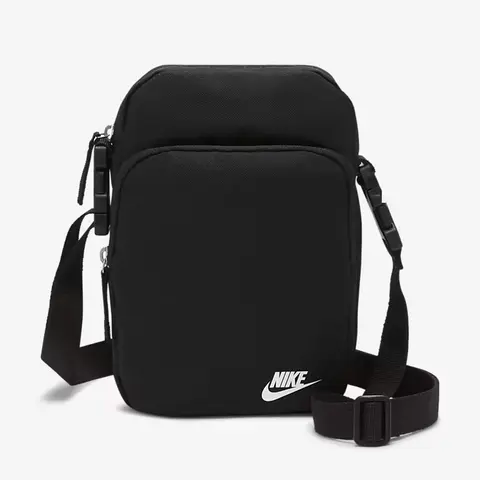 NIKE Heritage Crossbody Bag, Black