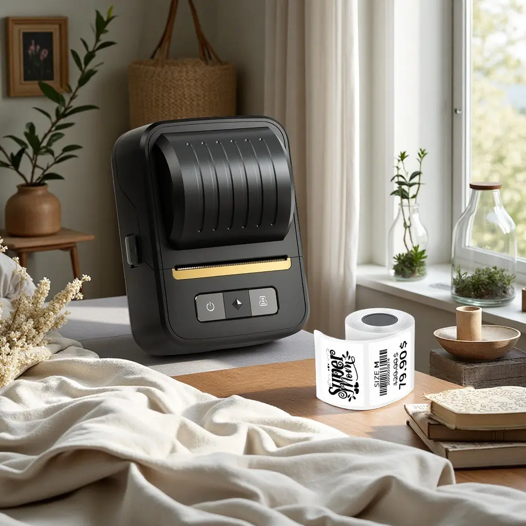 NDYIN N20 Smart Bot Label Maker –Bluetooth Business Portable Inkless ...