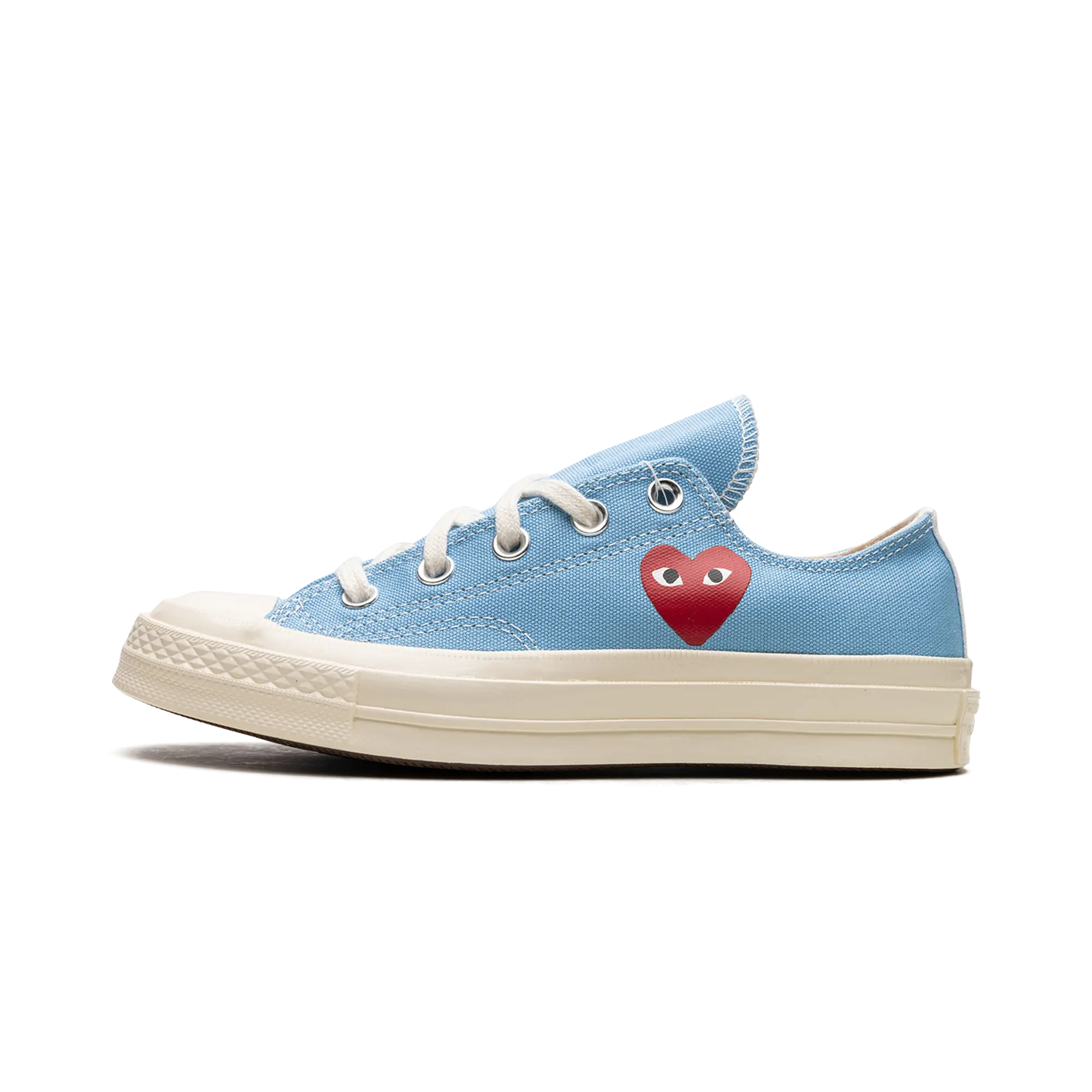 Chuck Taylor All Star 70 Ox "Comme des Garcons PLAY Bright Blue" 168303C