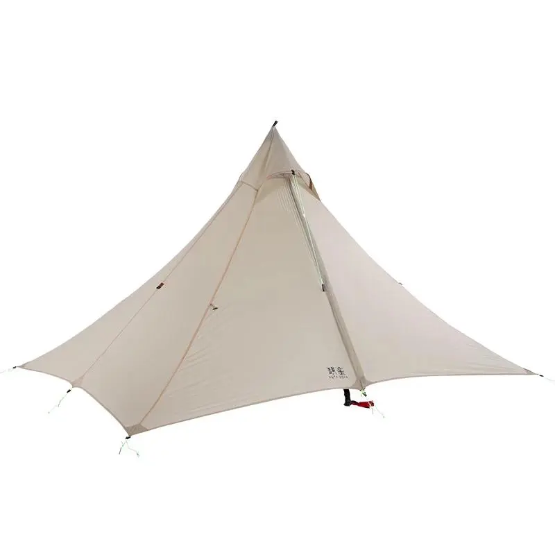 ASTAGEAR Wind Whisper2 Single Layer Pyramid Camping Tent - Bushcraft Ready for Outdoor Backpacking & Wild Camping Enthusiast