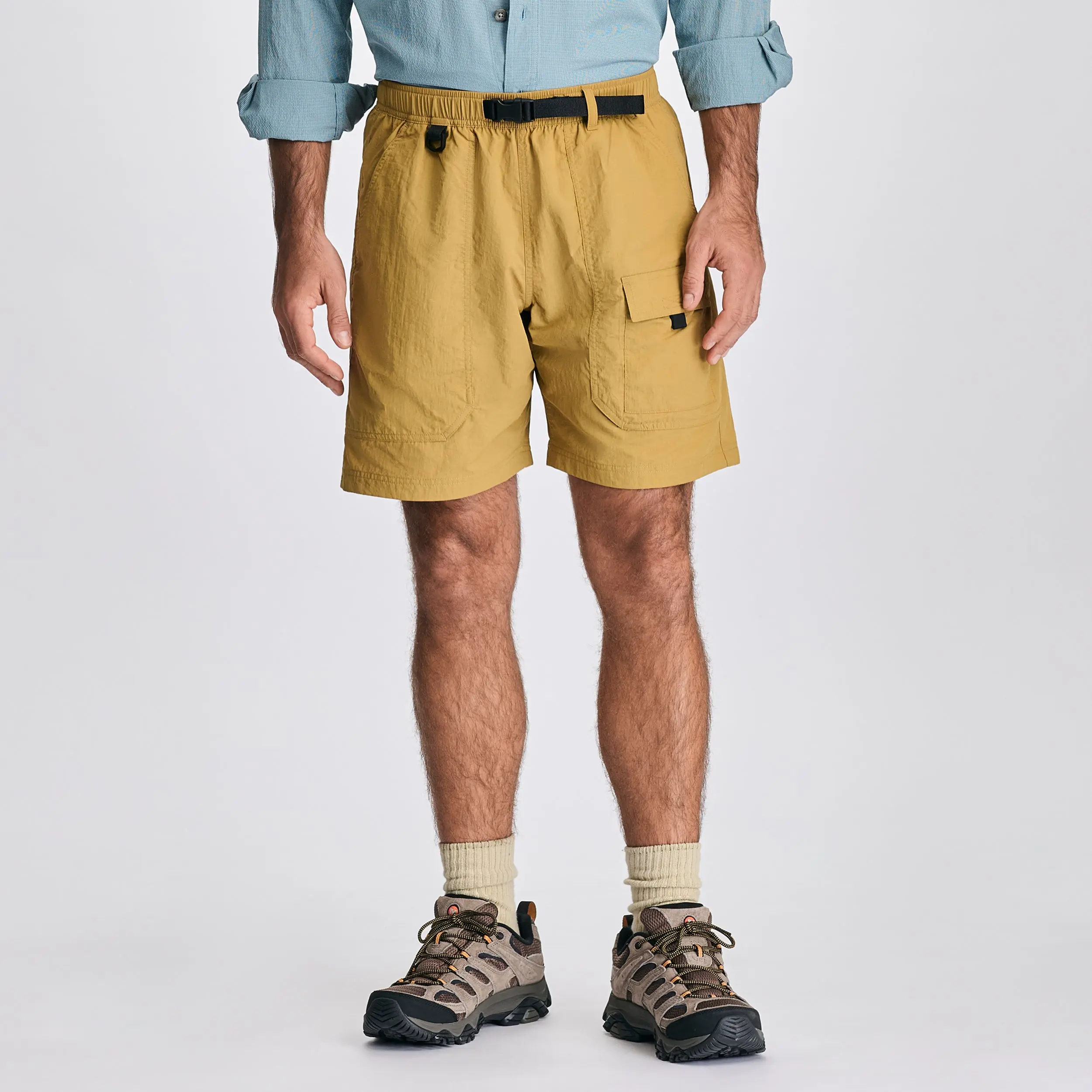 Eddie Bauer Men’s Floatilla 2.0 Shorts Elastic Waist Pocket Detail Everyday