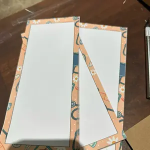 Nurse border notepad