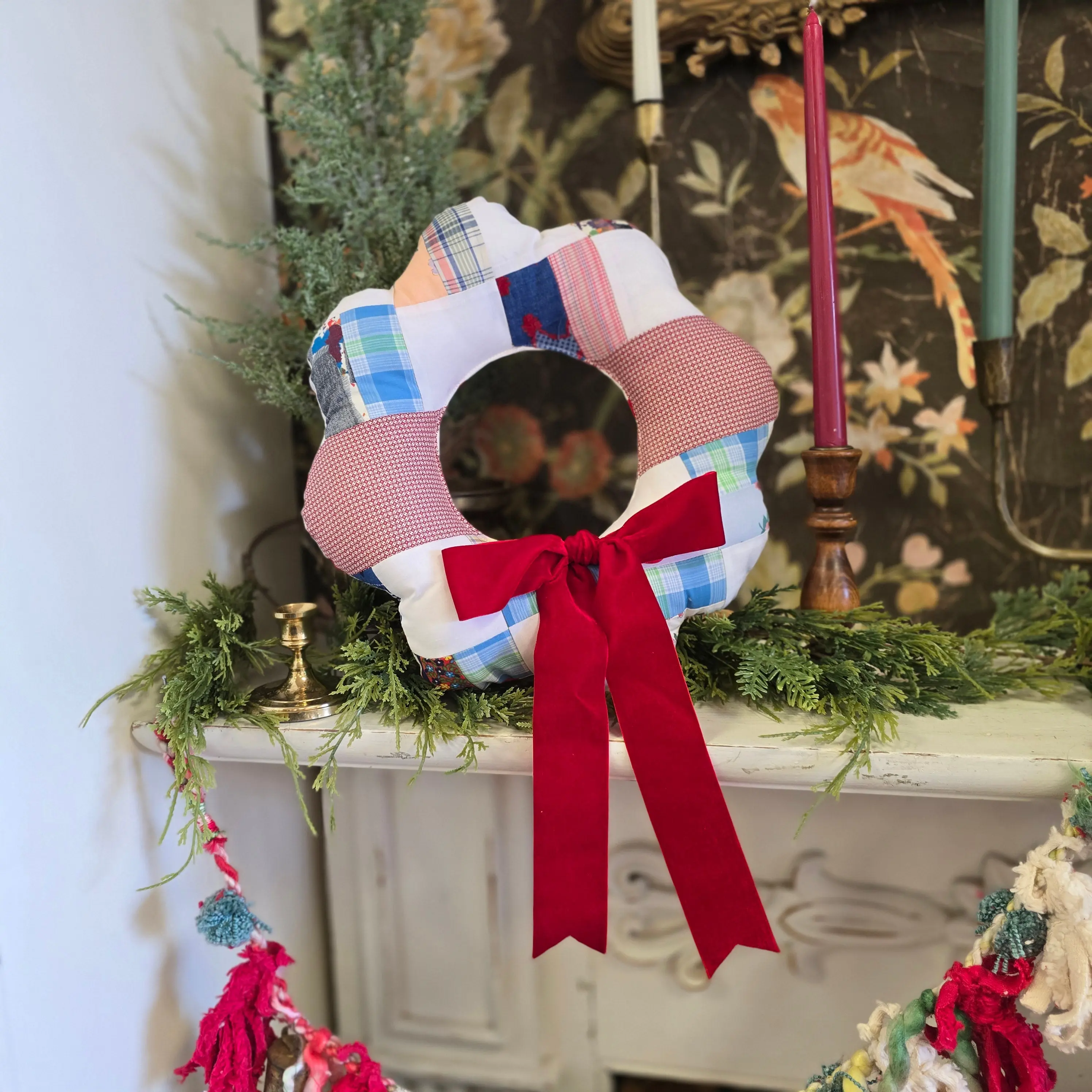Quilt Wreath