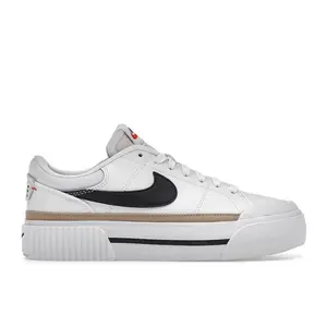 Nike Women's Court Legacy Lift White Black, from StockX