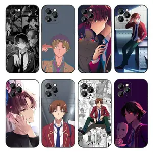 A-Ayanokoji kiyotaka Anime Phone Case For iPhone 17 16 15 14 13 12 11 Pro MAX Air Plus