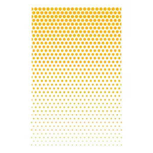 Layered Cascading Dots Stencil by Simon Hurley