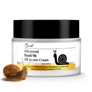 92% Snail Mucin Essence Cream, Lightweight Hydrating Moisturizer, Moisturizing Product, 50g/1.69oz, Skin Nourishing Formula, Ideal for Daily Use