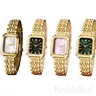 Women's Classic Elegant Rectangle-Square Analog Quartz Watch for Women, Small Wrist Fit, Adjustable Removable Alloy Buckle Bracelet Band, for Casual/Business Wear, Fashion Watch Accessory