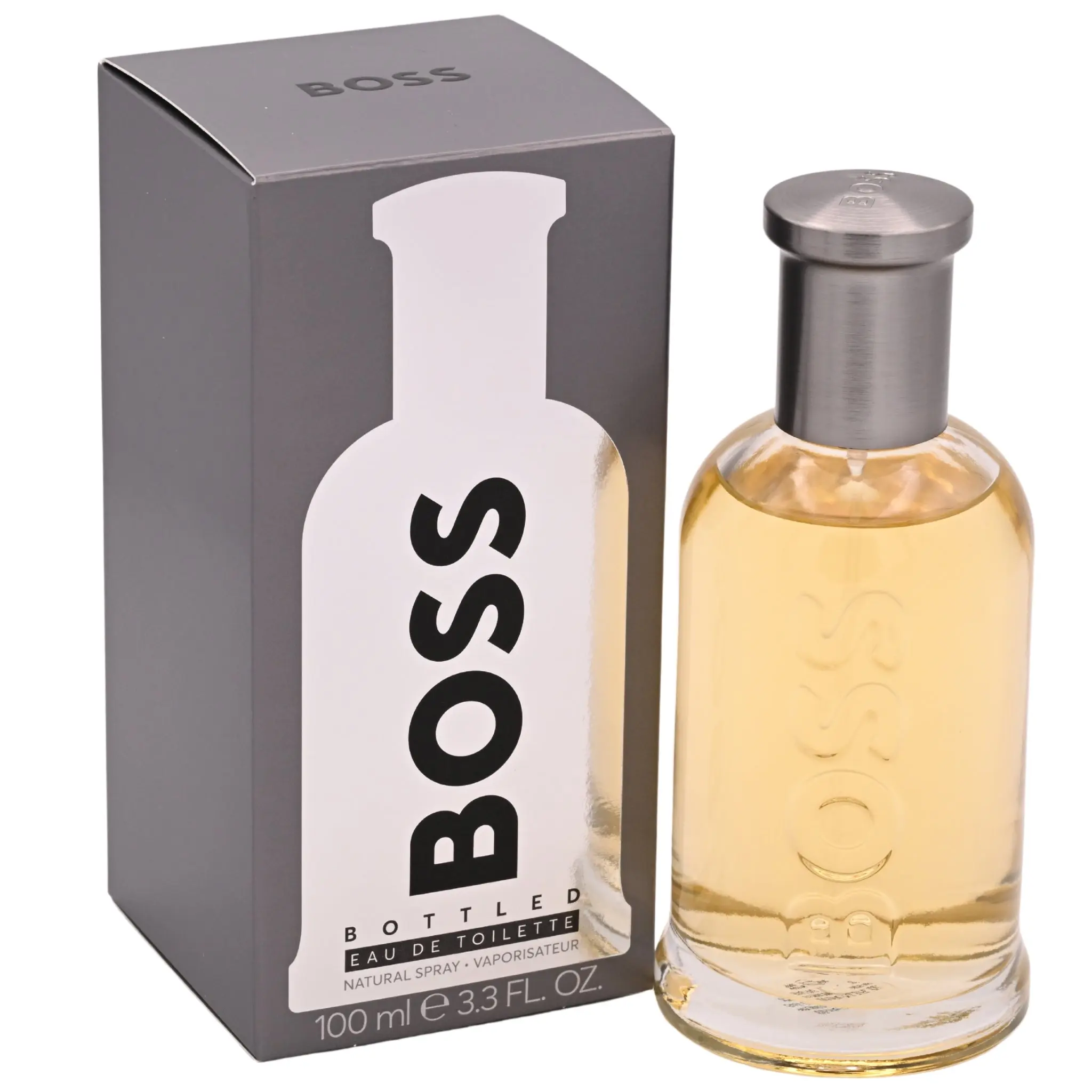 HUGO BOSS Bottled Eau de Parfum for Men, Refined Signature Scent with Fresh Fruit & Woody Base Notes, Cologne Spray, 3.4 fl oz, Edp Cologne Spray, Fragrances, Cedar, Men's Fragrance, Everyday Wear, Sandalwood Mix, Masculine Finish, Spray Bottle