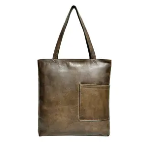 Leon Leather Tote Bag