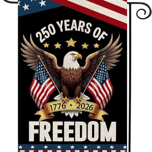 American Independence Day Garden Flag, Outdoor Patriotic July 4th Bunting (eagle Design), 1776-2026 Commemorative Edition, 12x18 Inches