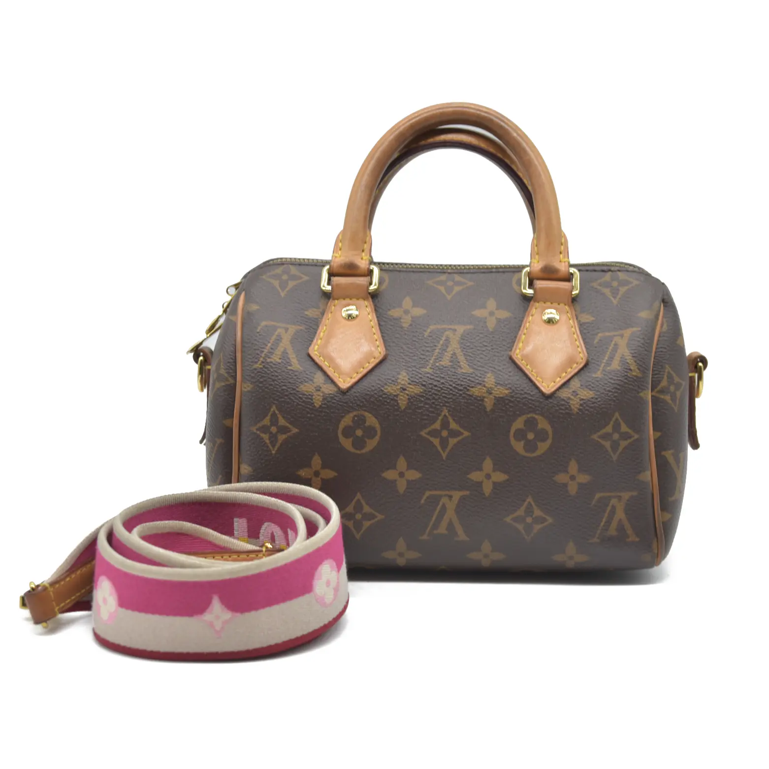 極美品 ~LOUIS☆ VUITTONハンドバッグ ショルダーバッグ Pre-owned Louis Vuitton canvas Shoulder Bags $2260 Monogram Speedy